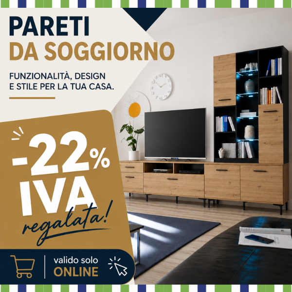 Pareti da soggiorno